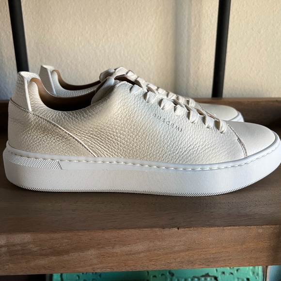 Buscemi low-top white sneakers - Picture 1 of 8